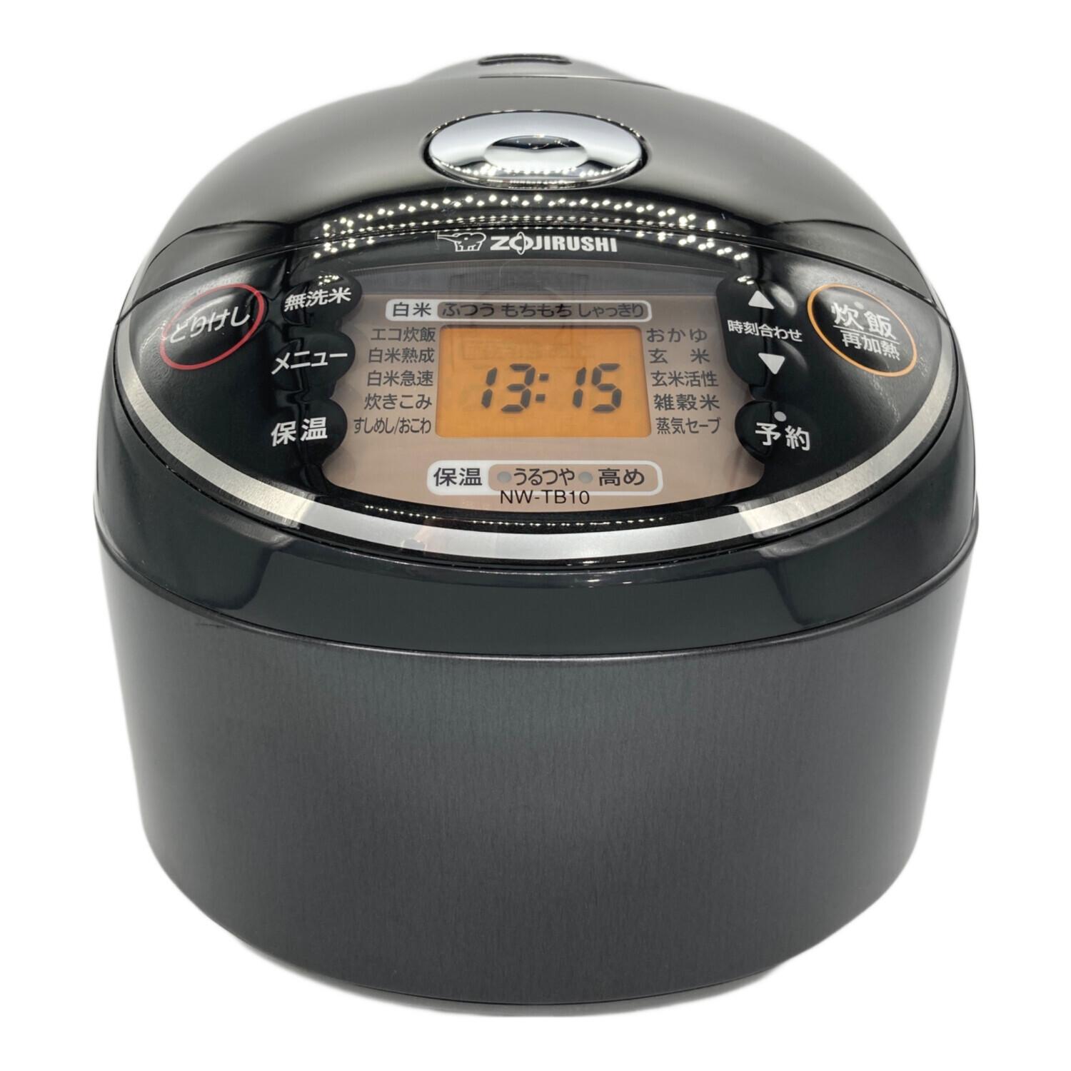 Zojirushi NW-TB10 炊飯器　2021年製 象印マホービン 炊飯器 【新品同様】圧力IH炊飯ジャー 5.5合 ホワイト