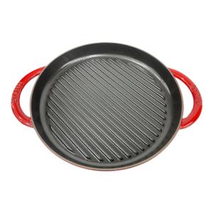 Staub (ストウブ) XOラウンドグリル レッド
