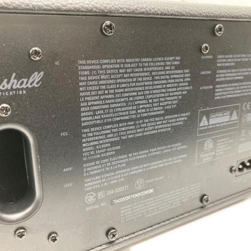 Marshall (マーシャル) Bluetooth対応スピーカー KILBURN/動作確認済み/持ち手付