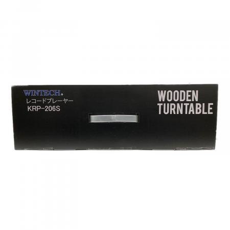 WINTECH (ウィンテック) レコードプレーヤー KRP-206S ・｜トレファク