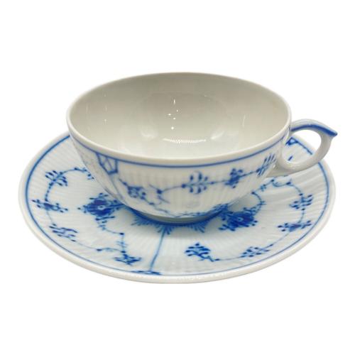 ROYAL COPENHAGEN (ロイヤル・コペンハーゲン) カップ&ソーサー 単客 ブルーフルーテッド・プレイン