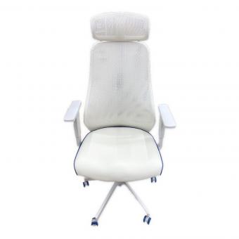 IKEA (イケア) ゲーミングチェア ホワイト×ブルー MATCHSPEL