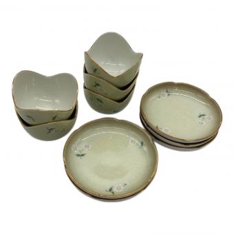 深川製磁 (フカガワセイジ) 小鉢揃え 小鉢、豆皿セット マーガレット
