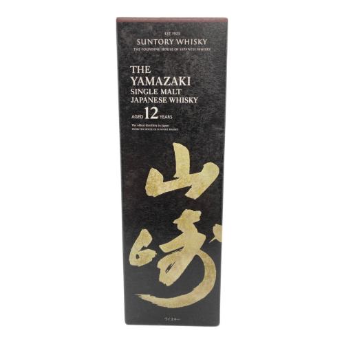 サントリー 山崎 ジャパニーズウィスキー 12年 @ 700ml