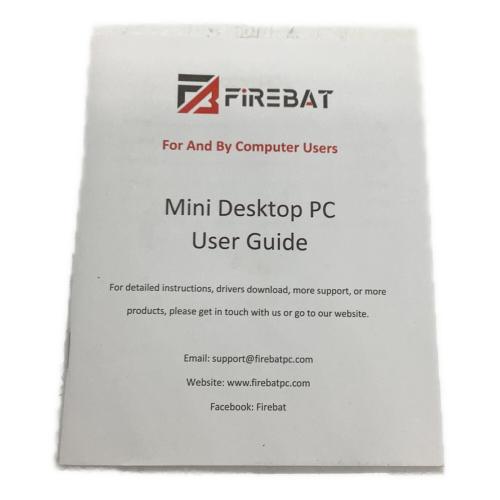 FIREBAT (ファイアバット) ミニゲーミングPC MN56