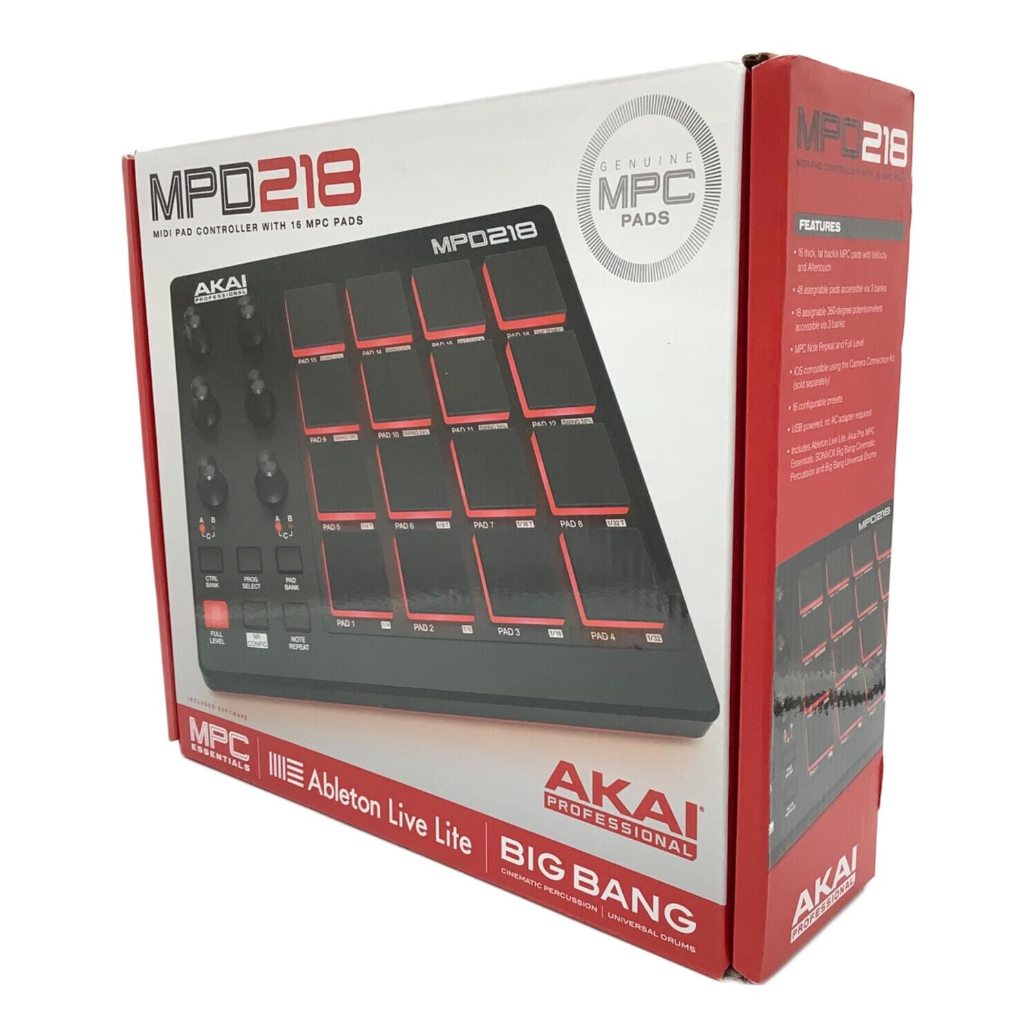 AKAI (アカイ) MIDIコントローラー MPD218|トレファクONLINE AKAI (アカイ) MIDIコントローラー MPD218|トレファクONLINE