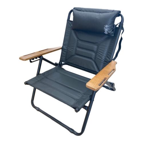 AS2OV (アッソブ) HIGH BACK RECLINING LOW ROVER CHAIR 392101-10 ※座面穴あき有 ブラック