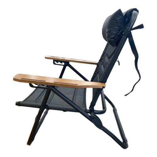 AS2OV (アッソブ) HIGH BACK RECLINING LOW ROVER CHAIR 392101-10 ※座面穴あき有 ブラック