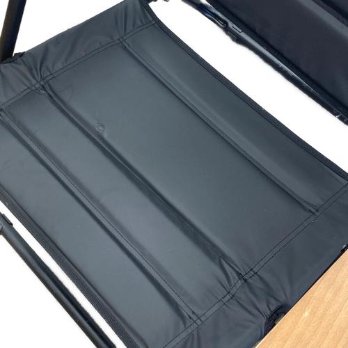 AS2OV (アッソブ) HIGH BACK RECLINING LOW ROVER CHAIR 392101-10 ※座面穴あき有 ブラック