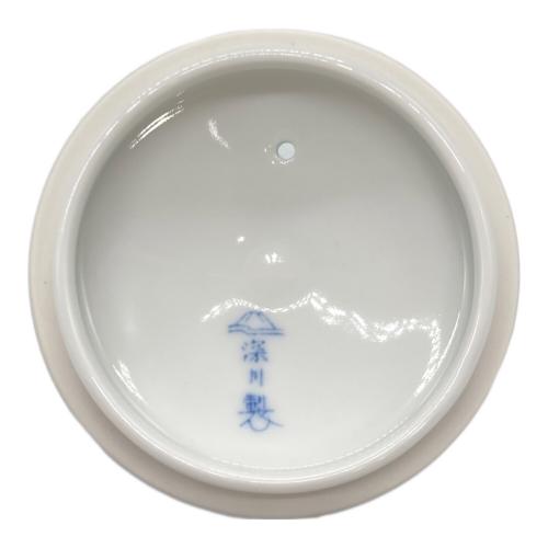深川製磁 (フカガワセイジ) 茶器 宮内庁御用達 カトレヤブルー