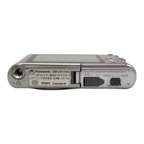 Panasonic (パナソニック) コンパクトデジタルカメラ DMC-FX66 ※画面微黄ばみ有