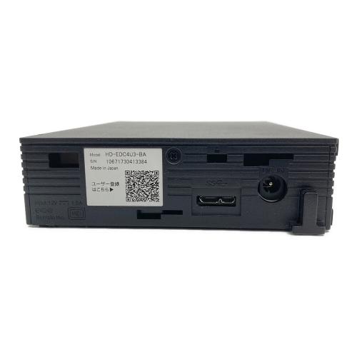BUFFALO (バッファロー) テレビ録画＆パソコン用外付けハードディスク HD-EDC4U3-BA 2022年製