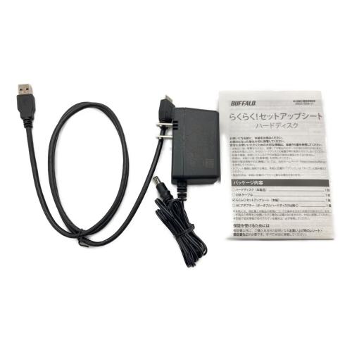 BUFFALO (バッファロー) テレビ録画＆パソコン用外付けハードディスク HD-EDC4U3-BA 2022年製