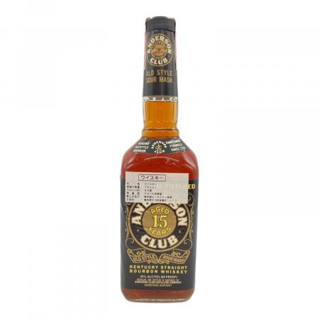 ANDERSON CLUB バーボン 15年 750ml｜トレファクONLINE