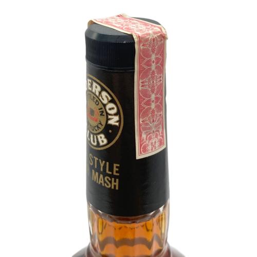 ANDERSON CLUB バーボン 15年 750ml
