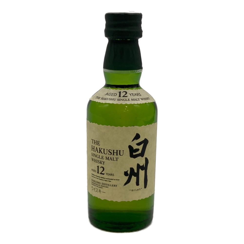 サントリー 白州 ジャパニーズウィスキー 12年 50ml｜トレファクONLINE