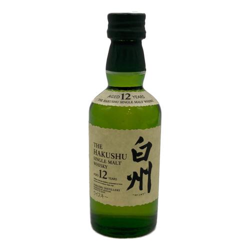 サントリー 白州 ジャパニーズウィスキー 12年 50ml