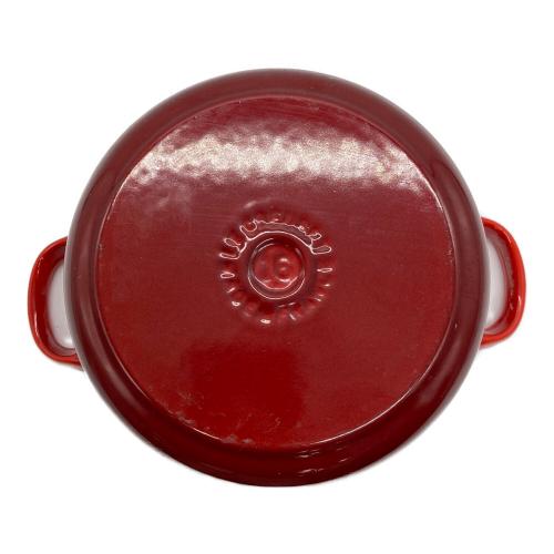 LE CREUSET (ルクルーゼ) 鍋 16cm レッド ココット・ロンド
