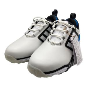 adidas (アディダス) ゴルフシューズ JQ6815 メンズ SIZE 26.5cm ホワイト×ブルー