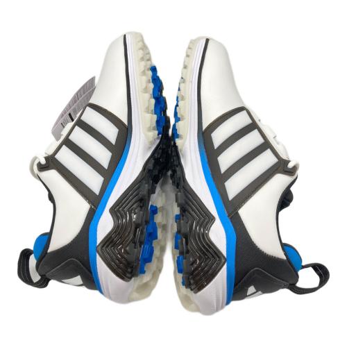 adidas (アディダス) ゴルフシューズ JQ6815 メンズ SIZE 26.5cm ホワイト×ブルー