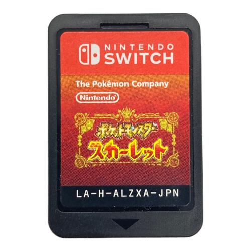 任天堂 (ニンテンドウ) ポケットモンスター スカーレット Nintendo Switch用ソフト CERO A (全年齢対象)