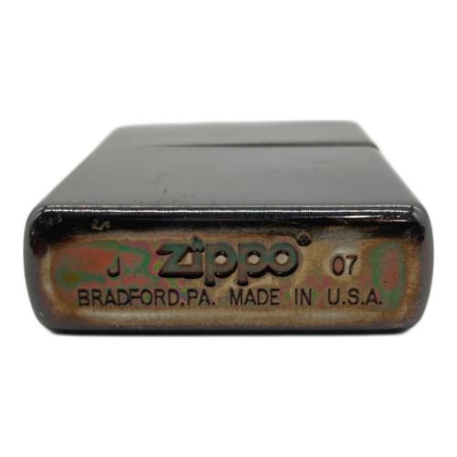 ZIPPO (ジッポ) オイルライター 2007年10月製 MADE IN USA