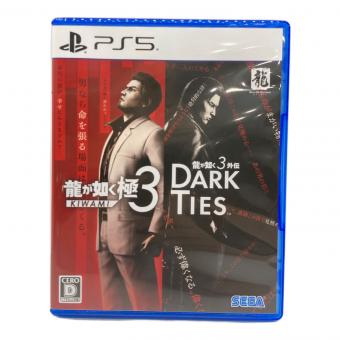 セガ 龍が如く 極3 / 龍が如く3外伝 Dark Ties Playstation5用ソフト CERO D (17歳以上対象)