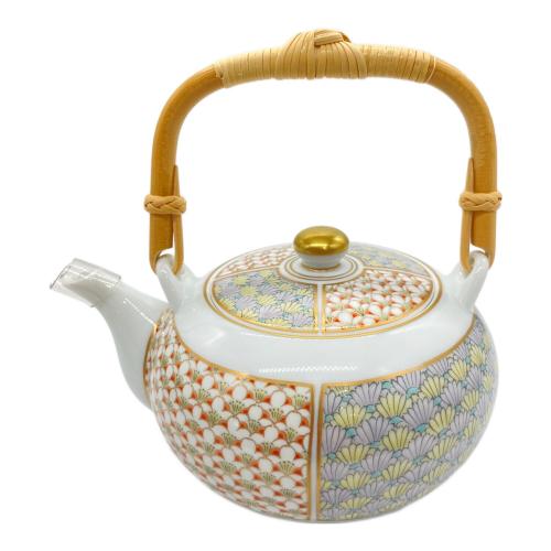 深川製磁 (フカガワセイジ) 茶器揃 宮内庁御用達 梅菊地紋