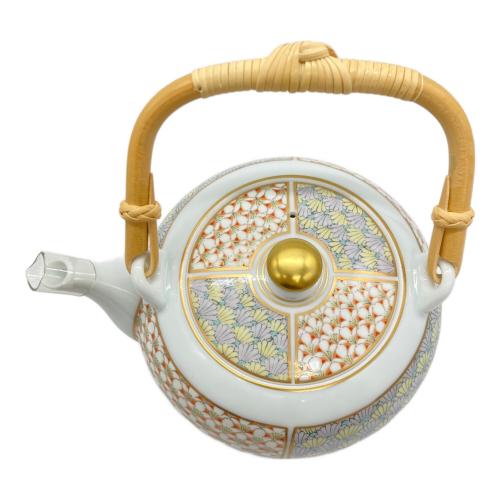 深川製磁 (フカガワセイジ) 茶器揃 宮内庁御用達 梅菊地紋