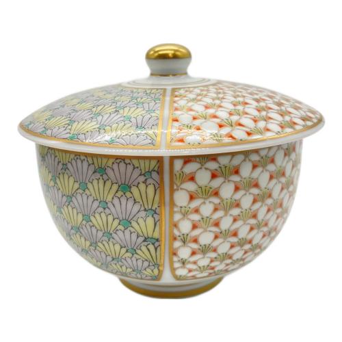 深川製磁 (フカガワセイジ) 茶器揃 宮内庁御用達 梅菊地紋