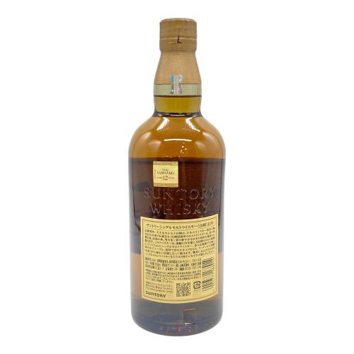サントリー 山崎 ジャパニーズウィスキー 12年 700ml