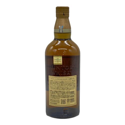 サントリー 山崎 ジャパニーズウィスキー 12年 700ml