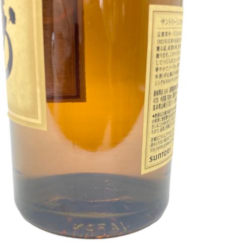 サントリー 山崎 ジャパニーズウィスキー 12年 700ml