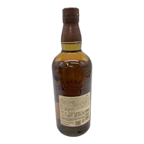 サントリー 山崎 シングルモルトウイスキー 700ml