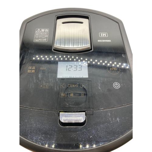 IRIS OHYAMA (アイリスオーヤマ) IH炊飯ジャー RC-IF50-B 2025年製 5.5合(1.0L)