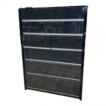 シギヤマ家具 (シギヤマカグ) ハイチェスト ブラック