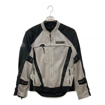 HARLEY-DAVIDSON (ハーレーダビッドソン) メッシュモータージャケット 97291-09VM メンズ SIZE S グレー×ブラック