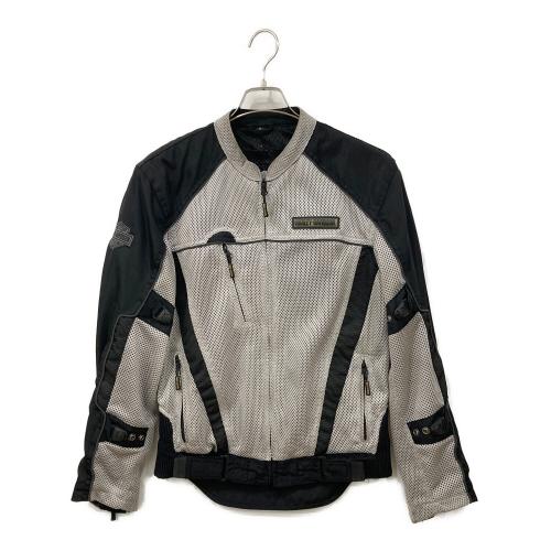 HARLEY-DAVIDSON (ハーレーダビッドソン) メッシュモータージャケット 97291-09VM メンズ SIZE S グレー×ブラック