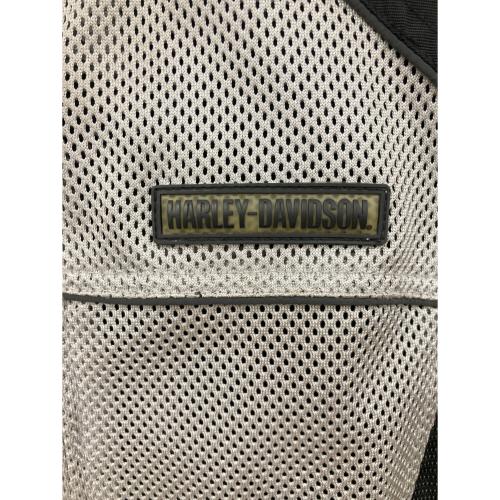 HARLEY-DAVIDSON (ハーレーダビッドソン) メッシュモータージャケット 97291-09VM メンズ SIZE S グレー×ブラック