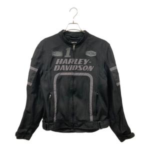 HARLEY-DAVIDSON (ハーレーダビッドソン) メッシュモーターサイクルジャケット メンズ SIZE S ブラック