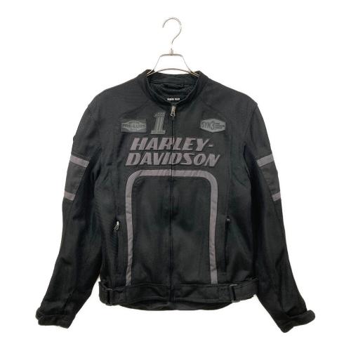 HARLEY-DAVIDSON (ハーレーダビッドソン) メッシュモーターサイクルジャケット メンズ SIZE S ブラック