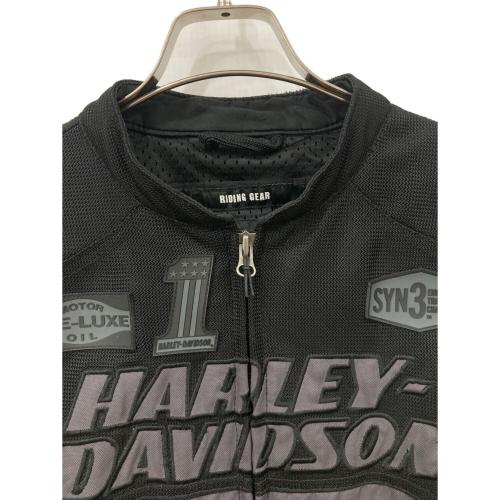 HARLEY-DAVIDSON (ハーレーダビッドソン) メッシュモーターサイクルジャケット メンズ SIZE S ブラック