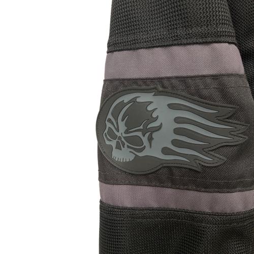 HARLEY-DAVIDSON (ハーレーダビッドソン) メッシュモーターサイクルジャケット メンズ SIZE S ブラック