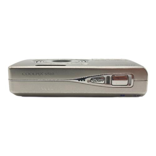 Nikon (ニコン) コンパクトデジタルカメラ COOLPIX S510