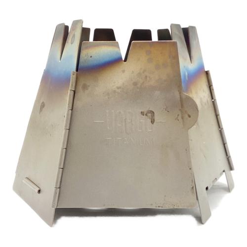 vargo (バーゴ) チタニウム ヘキサゴンウッドストーブ 変色・コゲ有