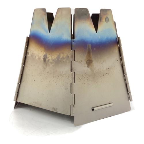 vargo (バーゴ) チタニウム ヘキサゴンウッドストーブ 変色・コゲ有