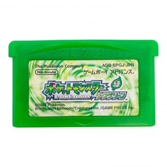 ポケットモンスター リーフグリーン ゲームボーイアドバンス用ソフト -