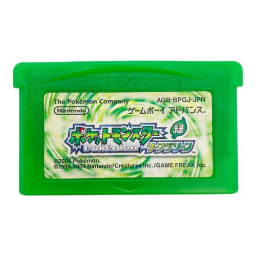 ポケットモンスター リーフグリーン ゲームボーイアドバンス用ソフト -
