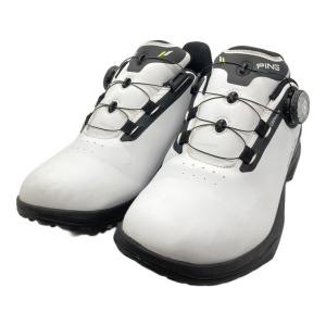 PiNG (ピン) ゴルフシューズ 621-4192503 メンズ SIZE 26.5cm ホワイト×ブラック