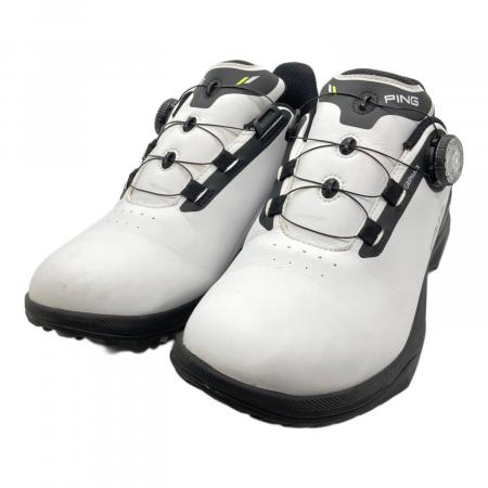 PiNG (ピン) ゴルフシューズ 621-4192503 メンズ SIZE 26.5cm ホワイト